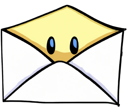 A cute envelope.